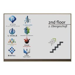 Panneau indicateur MADRID Bronze Line™, format A3 horizontal, h x l 299,5 x 422,5 mm, bronze clair