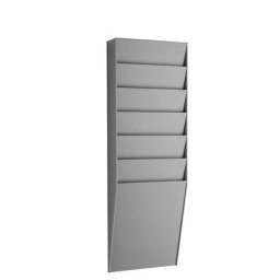 Tableau de tri, 1 x 6 casiers, h x l x p 712 x 236 x 79 mm, aluminium