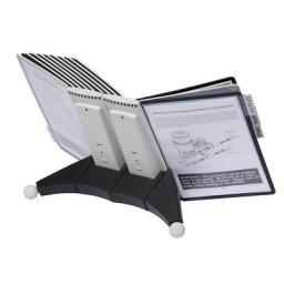 DURABLE Pupitre de table modulaire SHERPA, kit complet avec support et pochettes transparentes A4, 20 pochettes