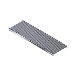 Gura Transporteur à rouleaux pour charges légères, cadre et rouleaux en aluminium, largeur voie 600 mm, entraxe 62,5 mm, longueur 2,0 m