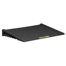 Justrite Rampe d'accès en PE pour cuves de rétention, L x l x h 1219 x 838 x 159 mm, charge max. répartie 445 kg