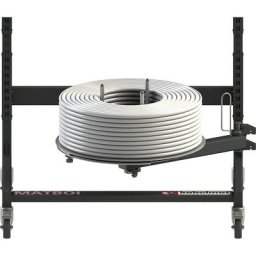 Système de déroulement/stockage, pour 1 couronne de câble, droite, Ø extérieur min. de la couronne 640 mm
