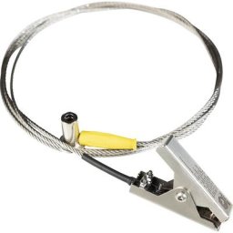 FALCON Câble de mise à la terre Quick Connect, galvanisé, longueur 2 m, pour récipient avec prise de terre