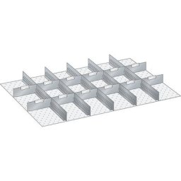 LISTA Paroi, pour dimensions armoire 1023 x 725 mm, pour hauteur tiroirs 150 mm