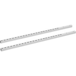 Montant de superstructure, pour table d'emballage, lot de 2, montable sur quatre hauteurs