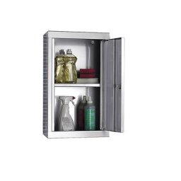 Armoire murale en inox, h x l x p 600 x 350 x 320 mm, 1 tablette
