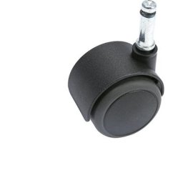 Jeu de roulettes pour siège de travail, lot de 5, boulon 10 x 34,5 mm