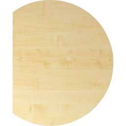 eurokraft pro ANNY - Table d'extension, avec pied support, façon érable