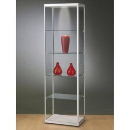 Vitrine avec éclairage à diodes, 1 x 5 W, l x p 600 x 400 mm