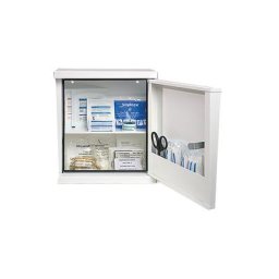SÖHNGEN Armoire à pharmacie conforme à la norme DIN 13157, équipé, blanc, profondeur 200 mm, h x l 420 x 360 mm