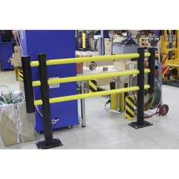 Cloison grillagée pour la protection des machines, en plastique flexible, largeur h.t. 2000 mm