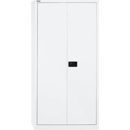 BISLEY Armoire à portes battantes UNIVERSAL, h x l x p 1950 x 914 x 400 mm, avec portemanteau, blanc trafic