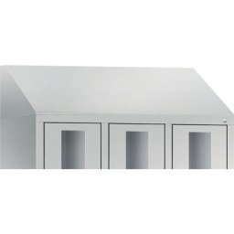 C+P Rehausse inclinée pour armoire, pour largeur armoire 1200 mm, pour série CLASSIC