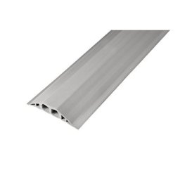 Gaine protège-câbles en PVC, L x l x h 1500 x 200 x 35 mm, gris clair
