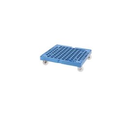 Plateau roulant XL, charge max. 500 kg, lot de 5 et +, bleu clair