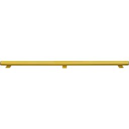 Barre pour lisse basse BLACK BULL, l x h 130 x 86 mm, galvanisé à chaud, jaune plastifié, longueur 2050 mm