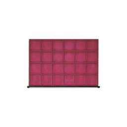 ANKE Godets pour petites pièces: 20 godets en plastique, pour largeur armoire 1060 mm, pour hauteur tiroirs 60 mm