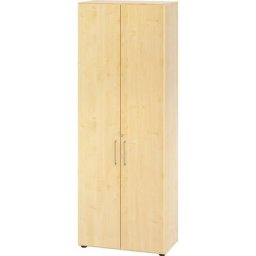 VERA-ZWO - Armoire de bureau, h x l x p 2156 x 800 x 420 mm, 5 tablettes, façon érable