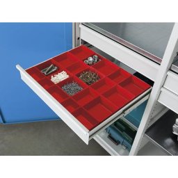 ANKE Godet pour petites pièces, pour l x p tiroirs 450 x 540 mm, hauteur tiroirs 60 mm