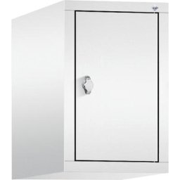 C+P Rehausse pour armoire CLASSIC, 1 compartiment, largeur compartiment 300 mm, blanc trafic