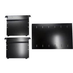 BISLEY Kit composé d'une plaque et 2 séparateurs, pour tiroir pour dossiers suspendus CLASSIC, noir