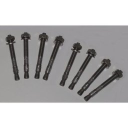 Kit de montage pour arceau de protection, 8 vis avec chevilles spéciales, galvanisé