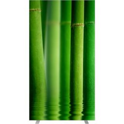 Cloison easyScreen, avec motif photo, modèle bambou, largeur 940 mm