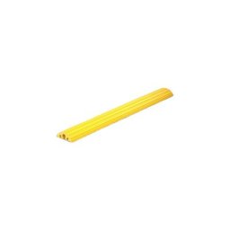 Gaine de protection pour câbles et tuyaux, pour câble de Ø max. 40 mm, jaune, L x l x h 1500 x 210 x 65 mm