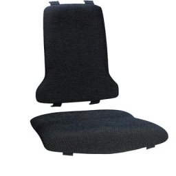 bimos Rembourrage, modèle antistatique, 1 garniture pour l'assise et une pour le dossier, rembourrage tissu noir