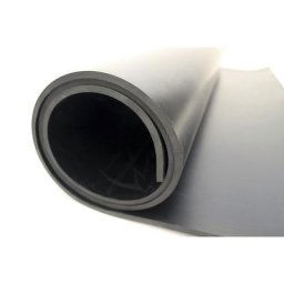 Caoutchouc industriel standard, au mètre, longueur rouleau max. 5 m, hauteur 10 mm