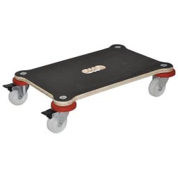 Wagner Plateau roulant MaxiGRIP, rectangulaire, avec certification FSC®, L x l x h 520 x 320 x 123 mm, force 200 kg