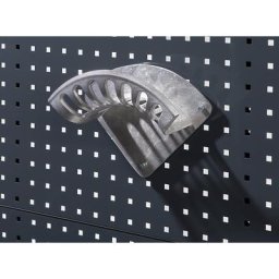 eurokraft pro Support pour tuyaux et câbles, avec accessoires de fixation, l x h 250 x 100 mm, aluminium