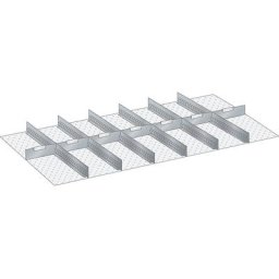 LISTA Paroi, pour dimensions armoire 1431 x 725 mm, pour hauteur tiroirs 200 mm