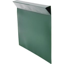 Porte-documents, lot de 100, pour rehausse en bois, format papier A4, vert