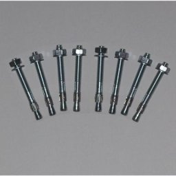Kit de montage pour arceau de protection, 8 vis avec chevilles spéciales, inox