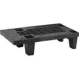 eurokraft basic Mini-palette en plastique, L x l 600 x 400 mm, charge max. statique 500 kg, lot de 5