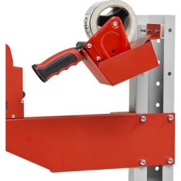 Support pour dévidoir de ruban d'emballage, pour dérouleur horizontal, pour largeur max. ruban 50 mm