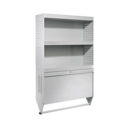 Armoire à outils murale, avec plan de travail rabattable, déport max. 920 mm