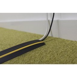 Gaine protège-câbles CABLEPRO, GP2Safety, noir / jaune, 1 canal 30 x 10 mm, longueur 3 m