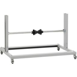 Dérouleur mobile sous table, pour rouleaux de Ø max. 750 mm, largeur 1250 mm