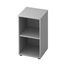 eurokraft pro ANNY - Rayonnage de bureau, 1 tablette, h x l x p 748 x 400 x 400 mm, gris clair