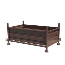 Eichinger Cadre gerbable à panneaux pleins, L x l x h 1500 x 870 x 750 mm, brun chocolat