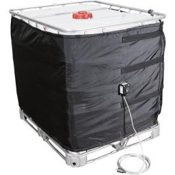 Enveloppe chauffante pour cubitainer IBC PRO, cubitainers IBC de 1000 litres, 2000 W, nylon, max. 90 °C, IP44