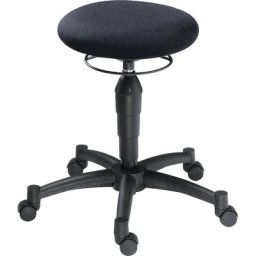Topstar Tabouret BALANCE 10, avec assise Orthositz, Ø 350 mm, noir