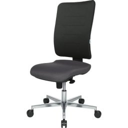 eurokraft pro Siège de bureau V2, dossier rembourré, noir / anthracite
