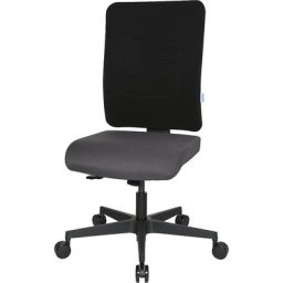eurokraft pro Siège de bureau V1, dossier résille, noir / anthracite