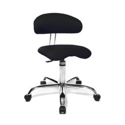 Topstar Tabouret SITNESS 40, s'adapte à tous vos mouvements, noir