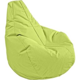 Pouf poire GAMER, h x l x p 1000 x 1000 x 1000 mm, vert pomme