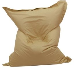 Fauteuil poire XXL, l x p 1800 x 1400 mm, brun clair