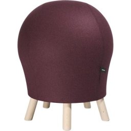Topstar Tabouret ergonomique SITNESS 5 ALPINE, hauteur assise 620 mm, habillage bordeaux